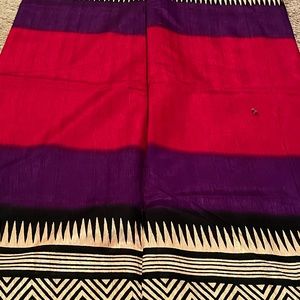 Bhagalpuri Silk Saree in pink